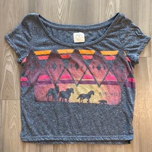 American eagle short sleeve shirt size small